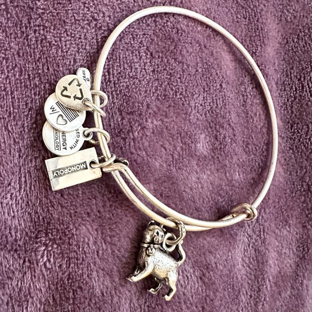 Limited Edition Hasbro X Alex and Ani Monopoly Cat Bangle
